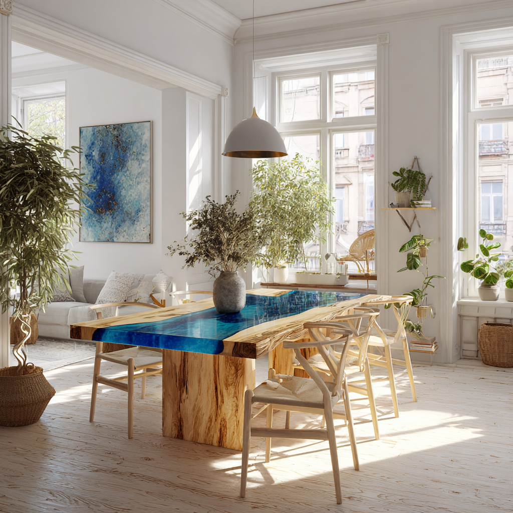 u3617625958_blue_thin_epoxy_river_dining_table_in_a_bright_Sc_78e806eb-0cc9-429e-a290-748052354ddb_2 u3617625958_blue_thin_epoxy_river_dining_table_in_a_bright_Sc_78e806eb-0cc9-429e-a290-748052354ddb_2